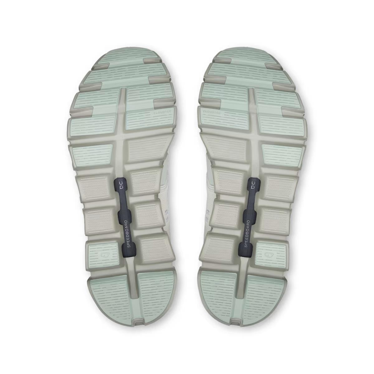 ON Damen Joggingschuhe Cloud 6 Waterproof Iceberg / Tin