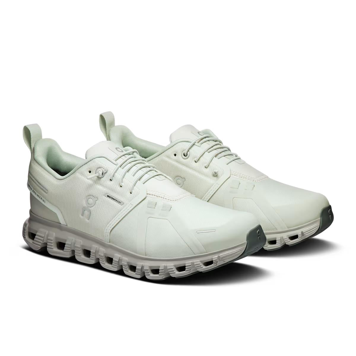 ON Damen Joggingschuhe Cloud 6 Waterproof Iceberg / Tin