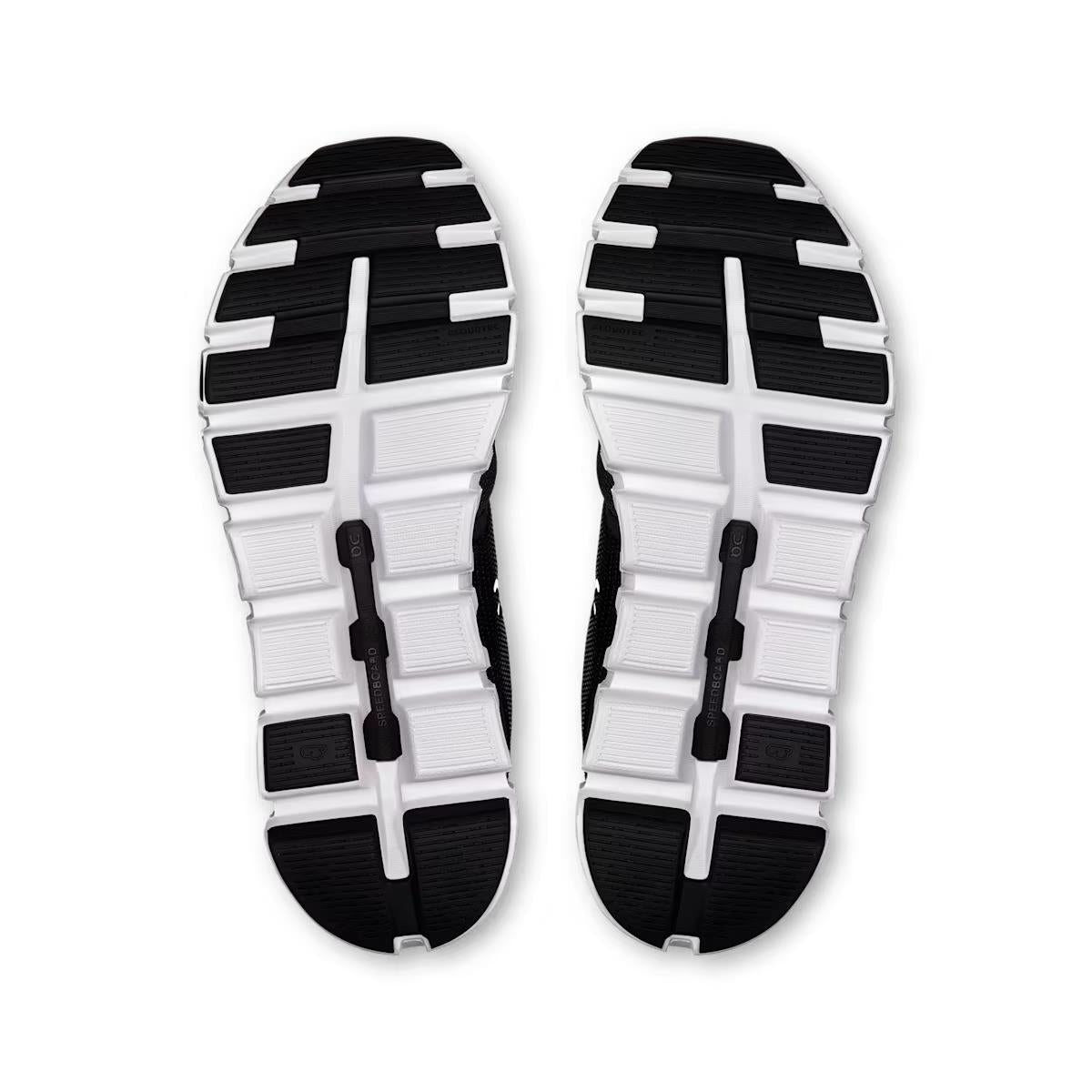 ON Damen Joggingschuhe Cloud 6 Wide Black / White