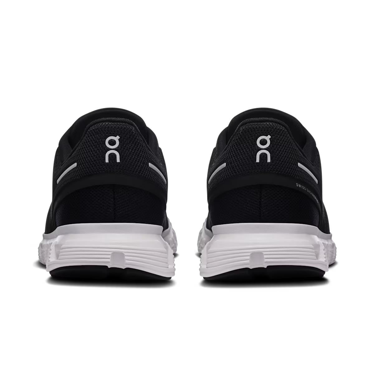 ON Damen Joggingschuhe Cloud 6 Wide Black / White, image 5 of 6
