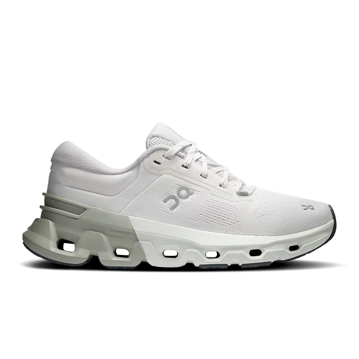 ON Damen Joggingschuhe Cloudflyer 5 Ivory/ Tin