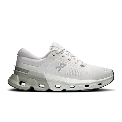 ON Damen Joggingschuhe Cloudflyer 5 Ivory/ Tin