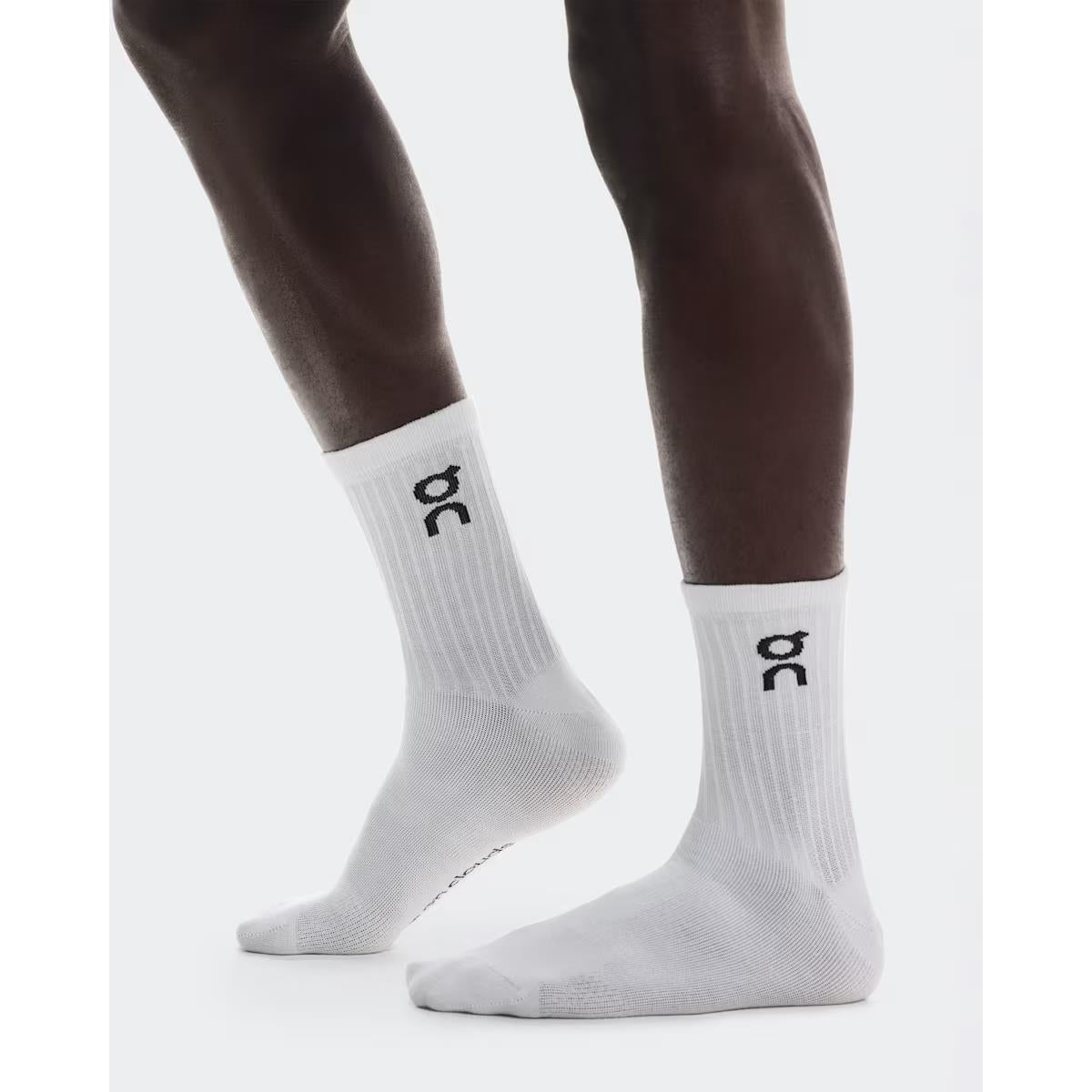 Bild 1 Logo Sock High 3P white