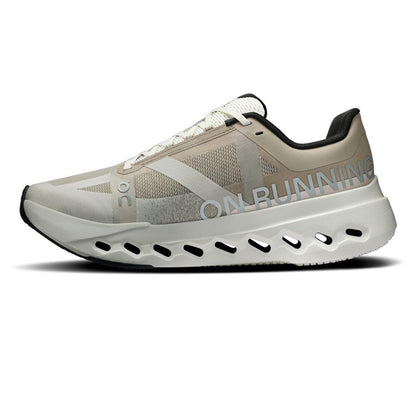 ON Damen Laufschuhe Cloudsurfer Next Fog / Ivory