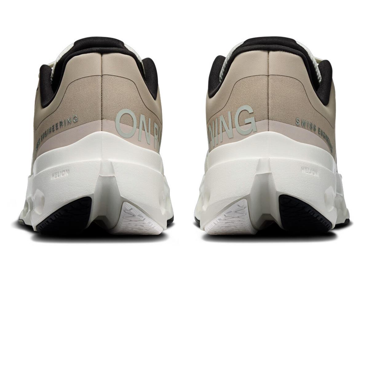 ON Damen Laufschuhe Cloudsurfer Next Fog / Ivory