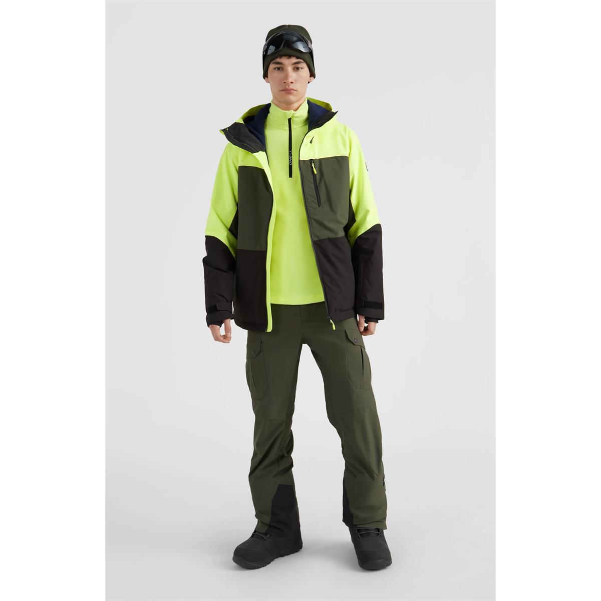 O'Neill Men Carbon Jacket Skijacke pyranine yellow, image 4 of 7