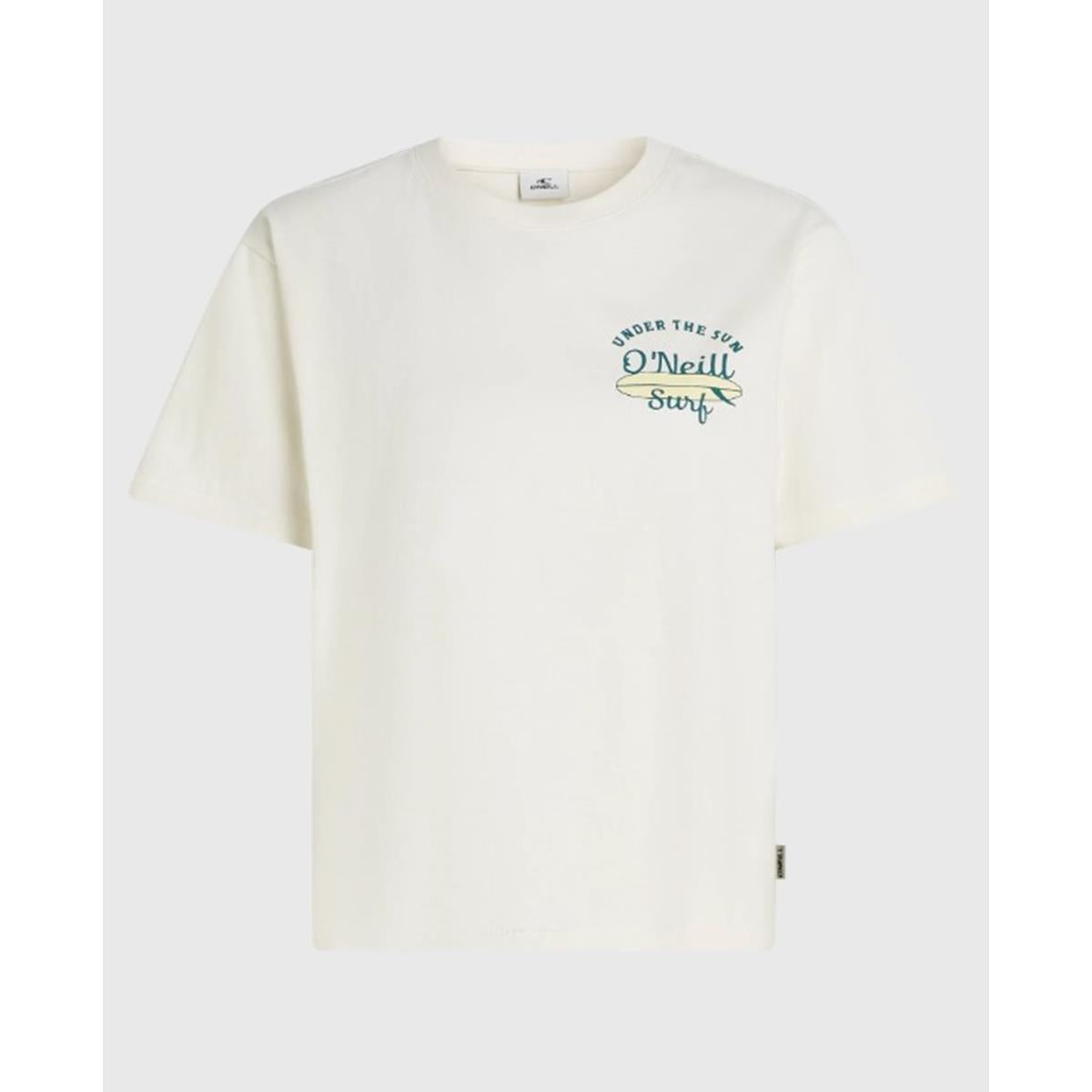 O`Neill Boxy Backprint T-Shirt Damen snow white