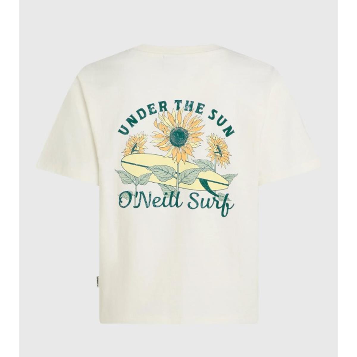O`Neill Boxy Backprint T-Shirt Damen snow white