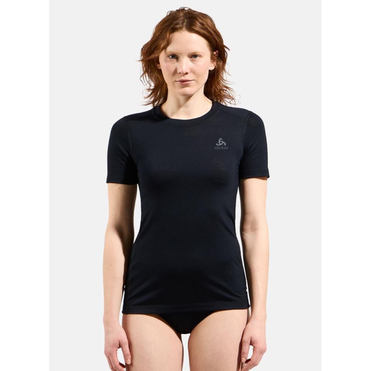 Odlo W Merino 160 BL Top s/s black Damen Unterhemd, image 3 of 5