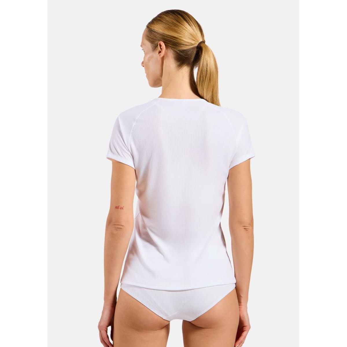 Odlo W Active Light BL Top crew neck s/s white Damen Unterhemd, image 4 of 5