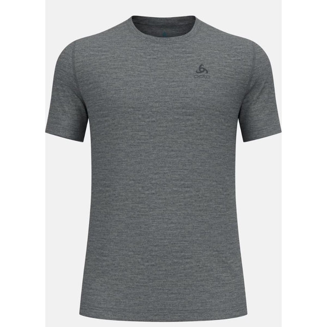 Odlo M Merino 160 BL Top s/s odlo steel grey melange Herren Unterhemd