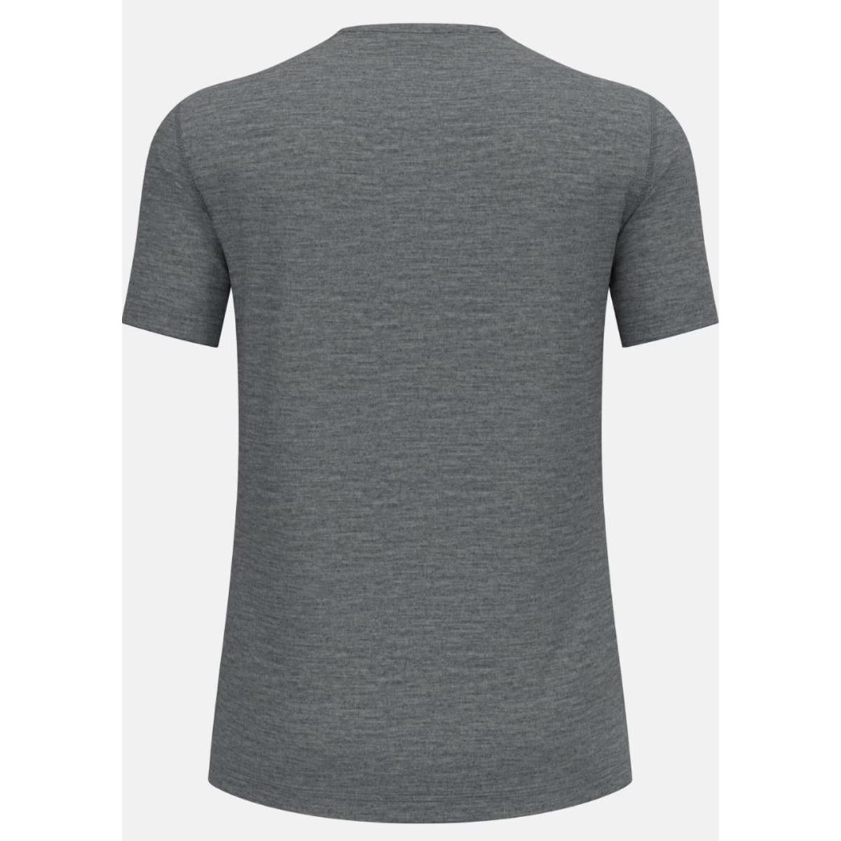 Odlo M Merino 160 BL Top s/s odlo steel grey melange Herren Unterhemd, image 2 of 4