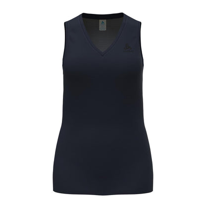 Odlo Active F-Dry Light Eco BL Top V-Neck Singlet black sapphire