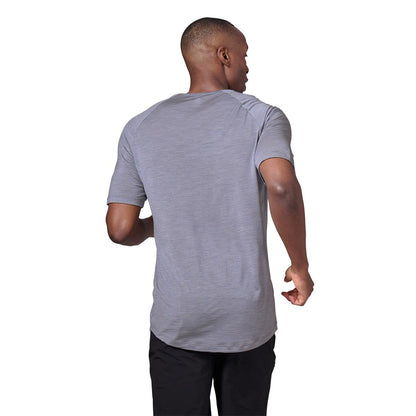 Odlo Ascent Performance Wool S/S Land grey melange