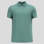 Odlo Ascent Poloshirt mit Naturfasern Herren arctic