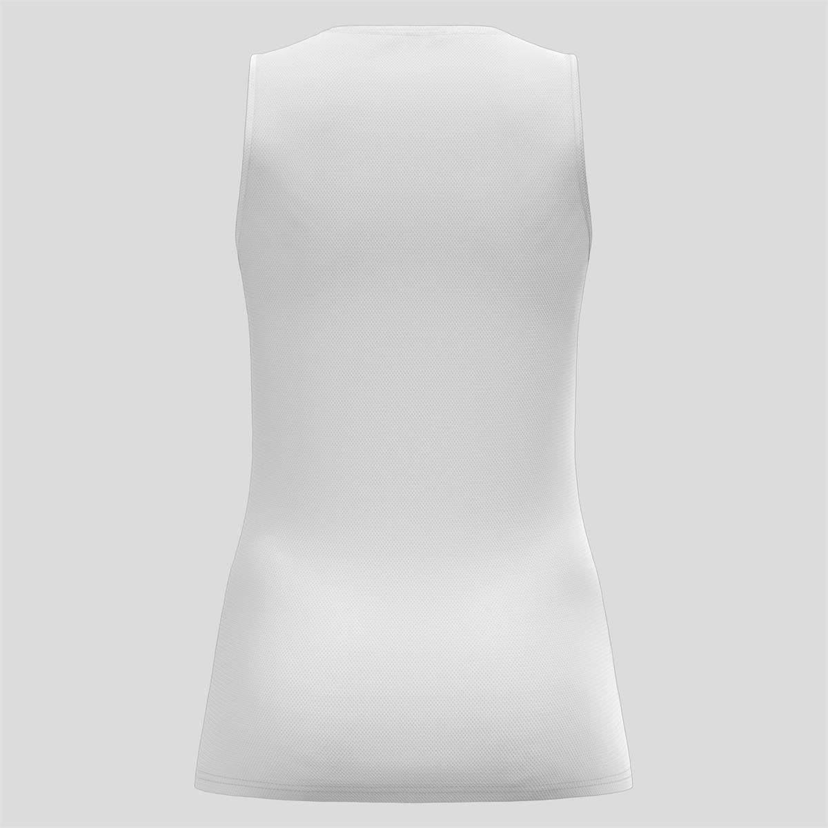 Odlo Active F-Dry Light Eco Top V-Neck Singlet white Funktion Damen Unterhemd, Bild 2 von 3