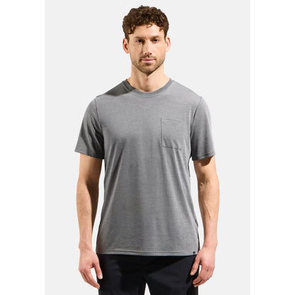 odlo Essentials T-Shirt mit Naturfasern - grey melange