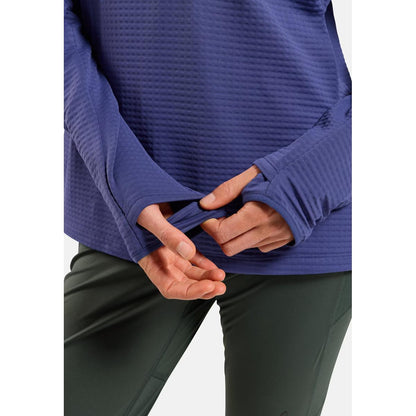 Odlo Essentials Thermals Skipper Blue Damen Rolly