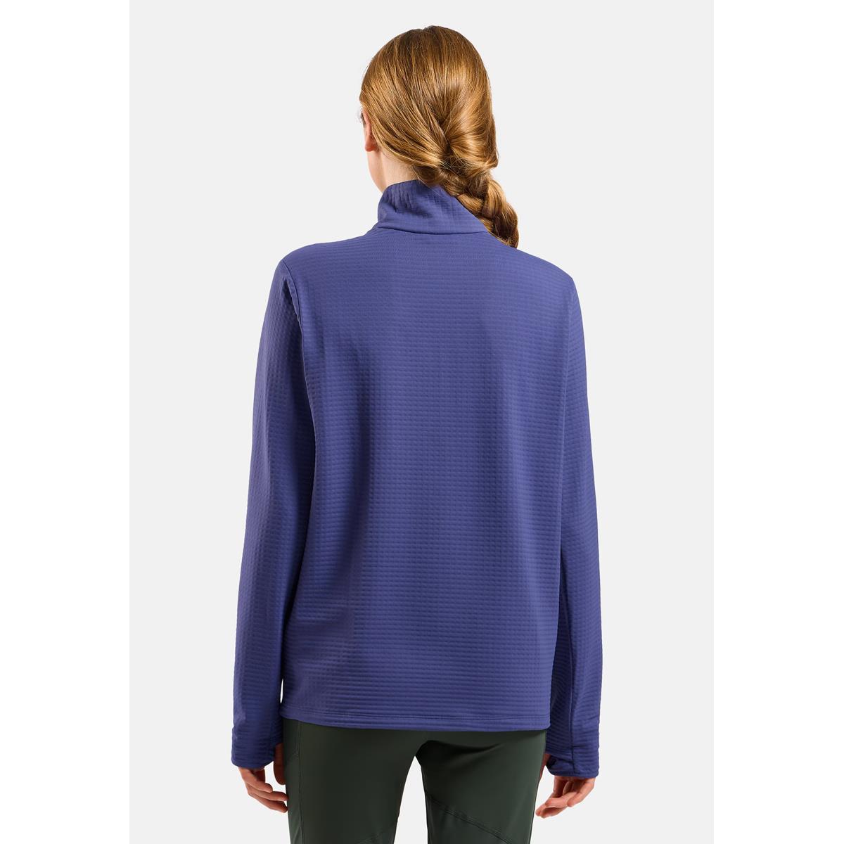 Odlo Essentials Thermals Skipper Blue Damen Rolly