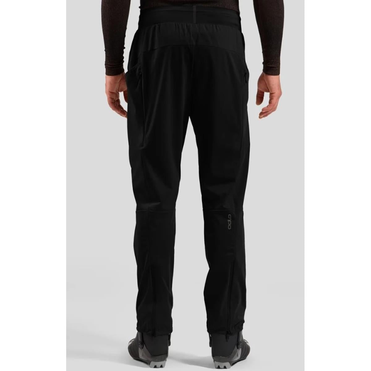 Odlo - Winddichte Zeroweight Pro Warm Langlaufhose - Black- Herren, image 2 of 3