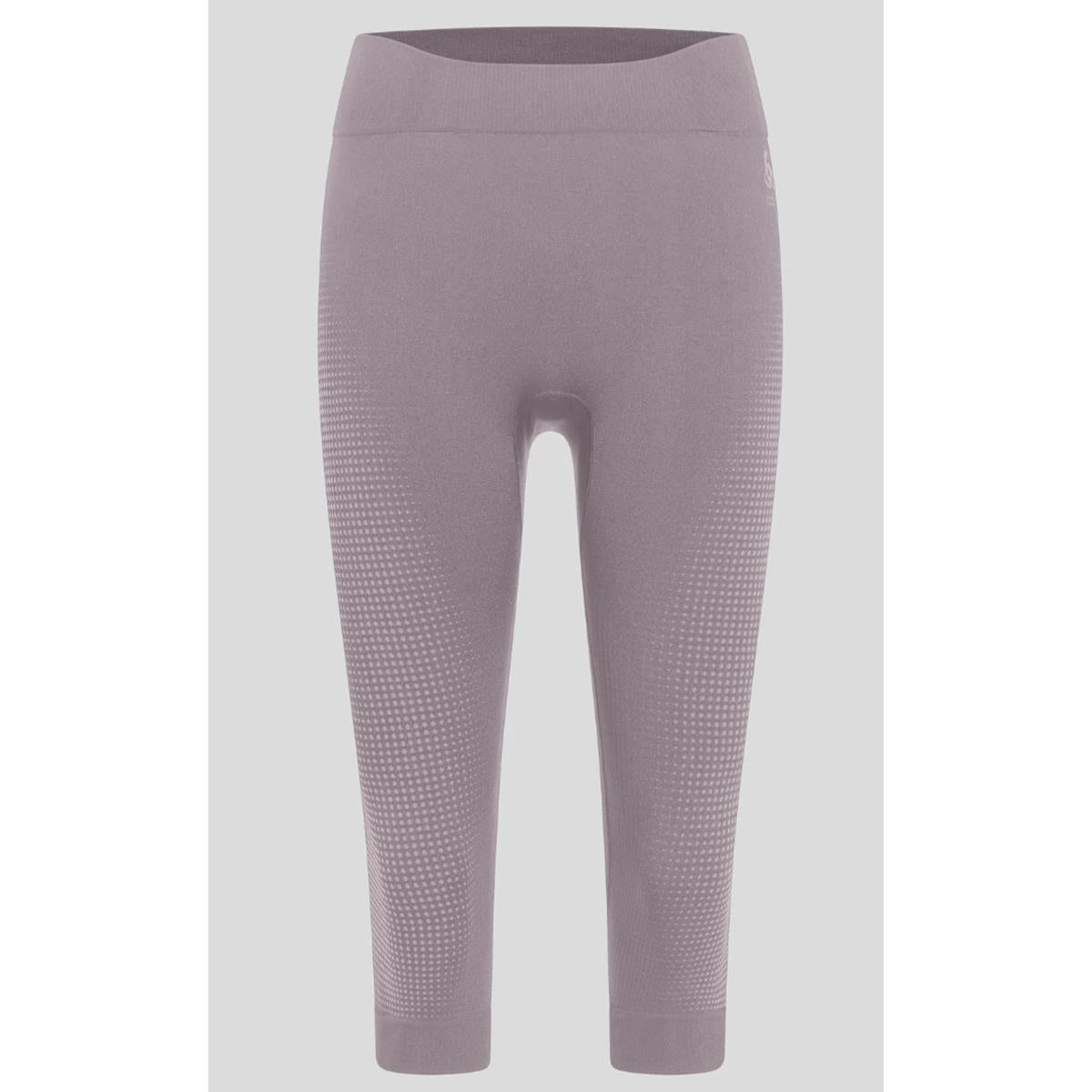 Odlo - Performance Warm Base Layer 3/4 Tights - Gray Ridge- Damen