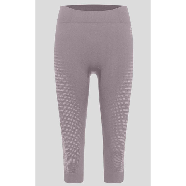 Odlo - Performance Warm Base Layer 3/4 Tights - Gray Ridge- Damen
