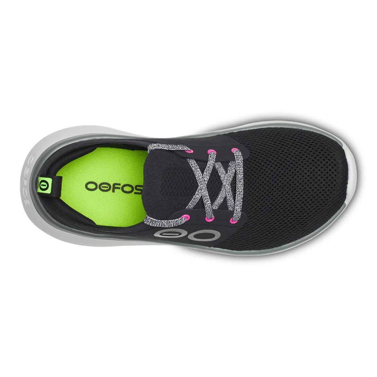 Oofos OOmy Stride Women white black