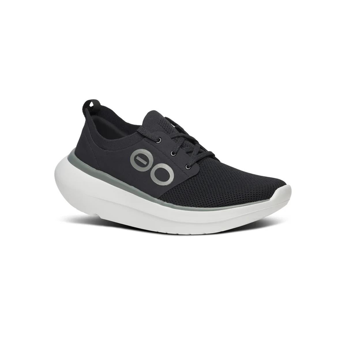 Oofos OOmy Stride Men white black