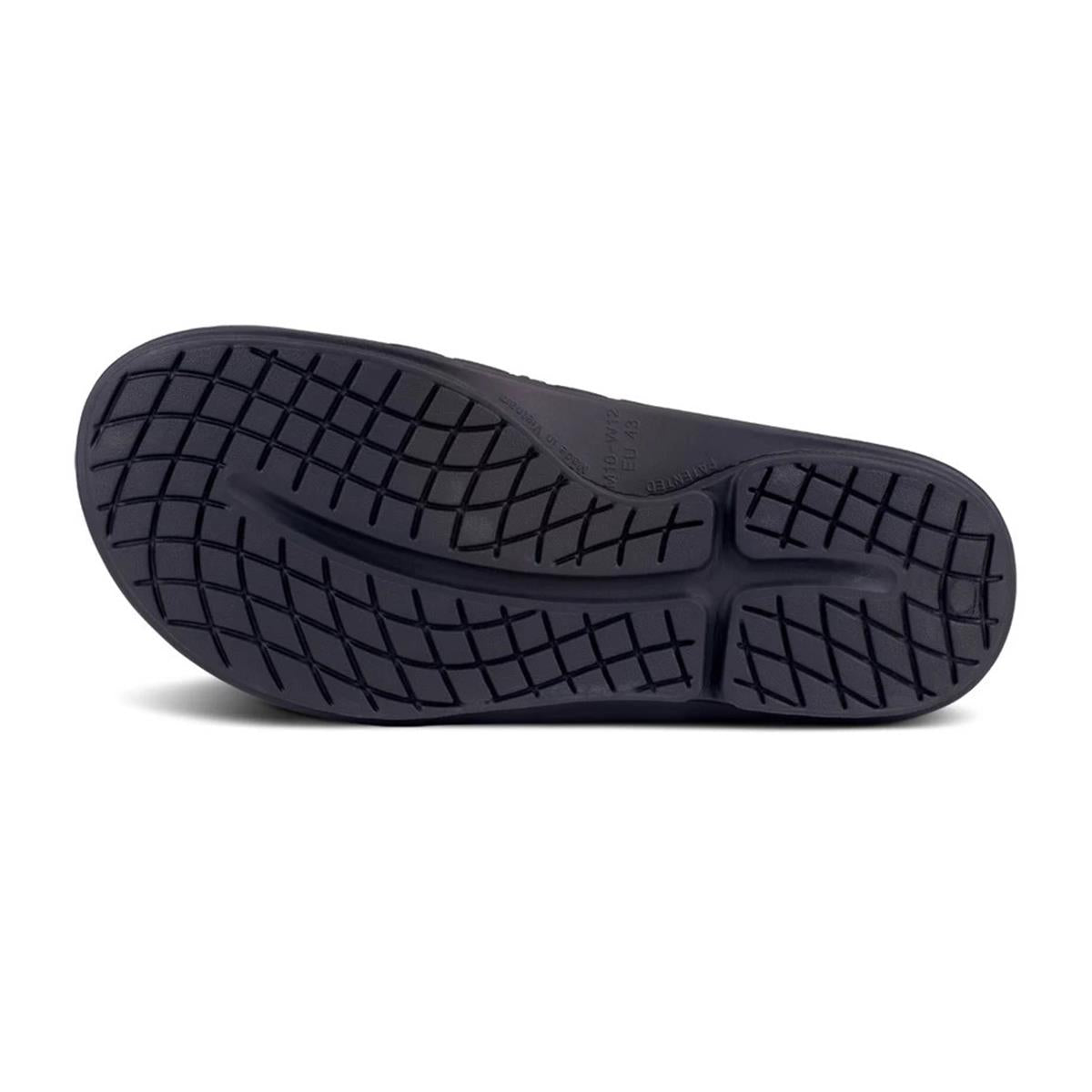 Oofos Ooah Sport Flex Matte Black 25/26