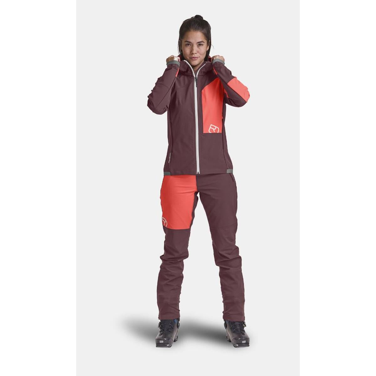 Ortovox Berrino Hooded Jacket W winetasting Damen Softshelljacke, image 3 of 6