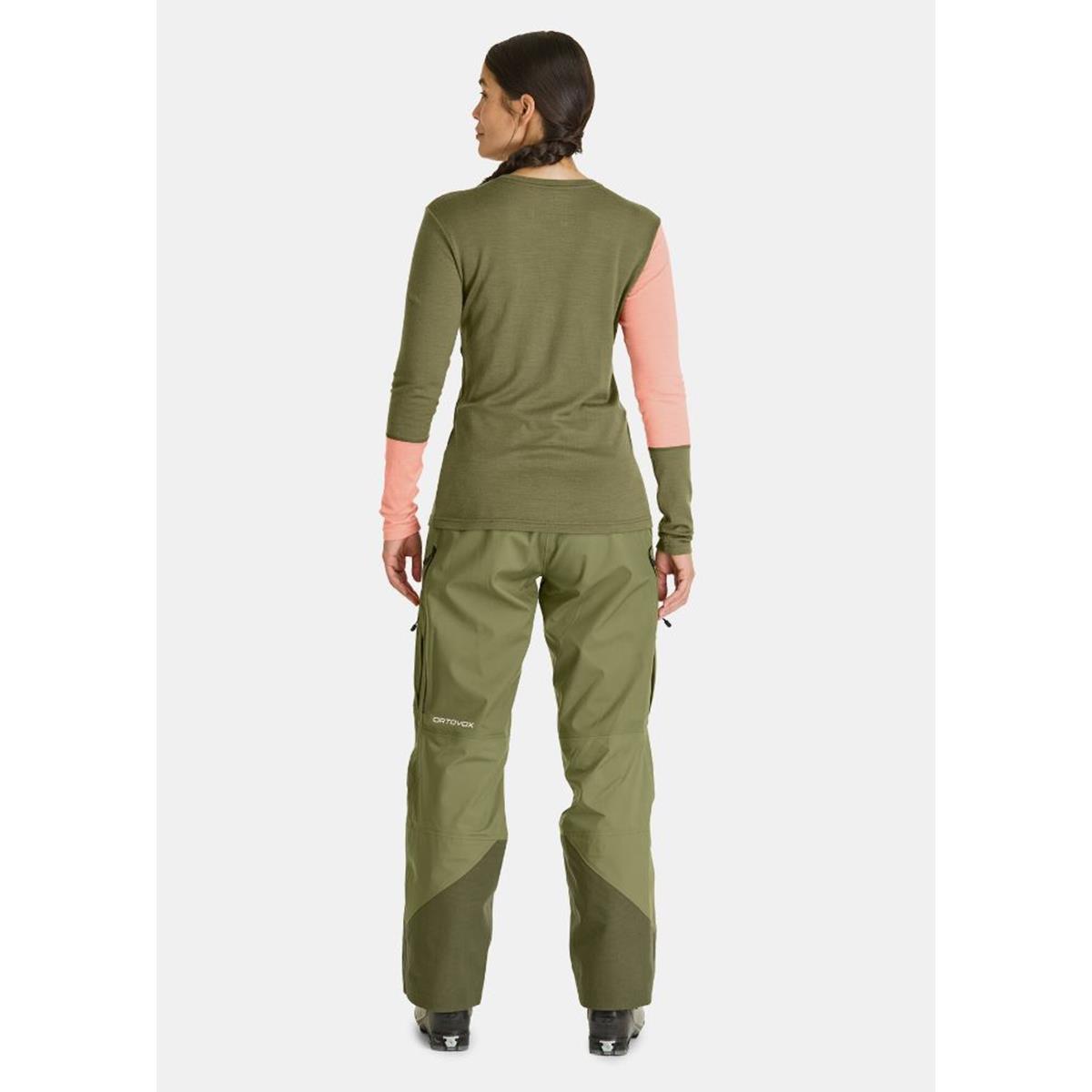 Ortovox 3L Deep Shell Pants W wild herbs Damen Hardshellhose, Bild 4 von 6