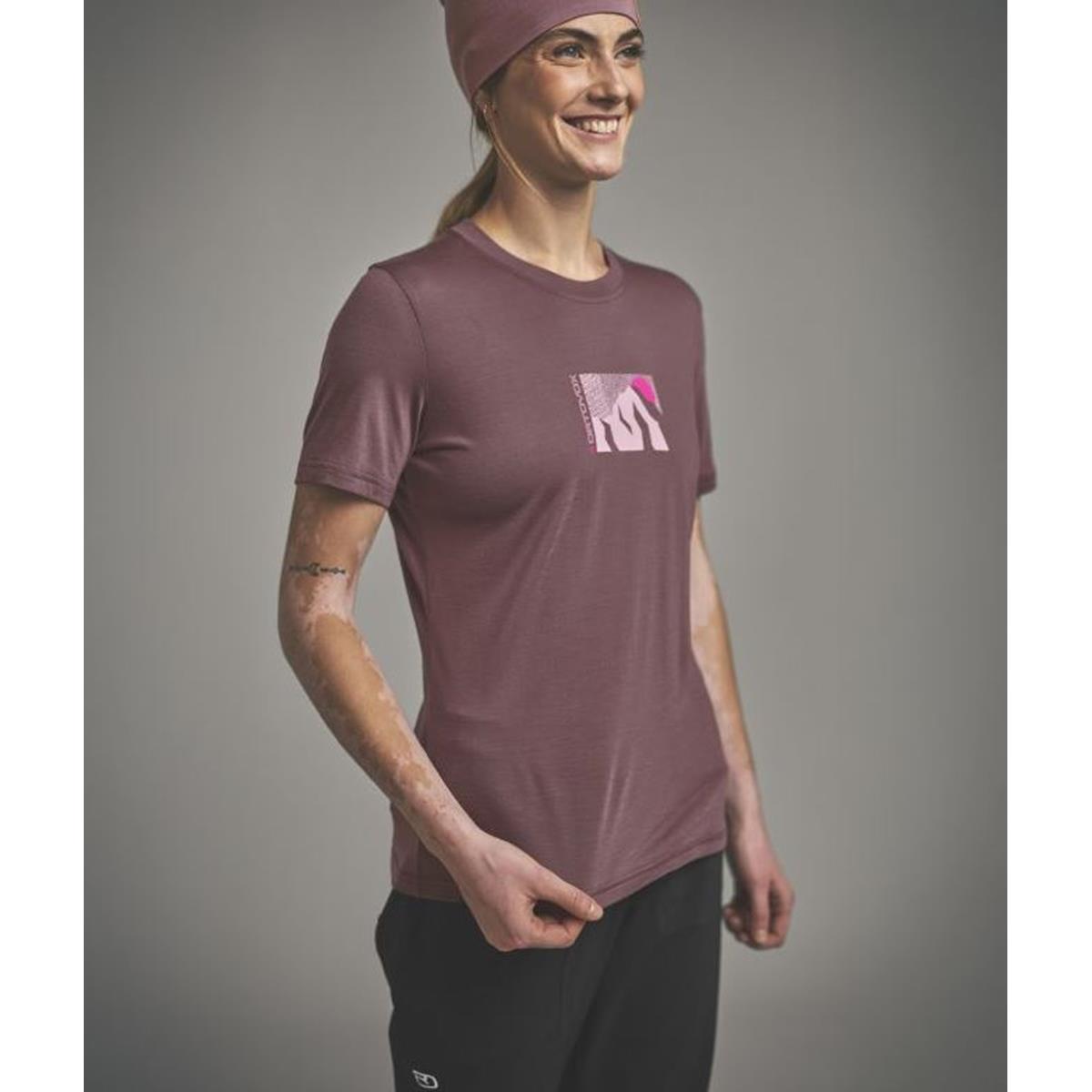Ortovox 120 Cool Tec MTN Sun TS W chestnut Damen T-Shirt