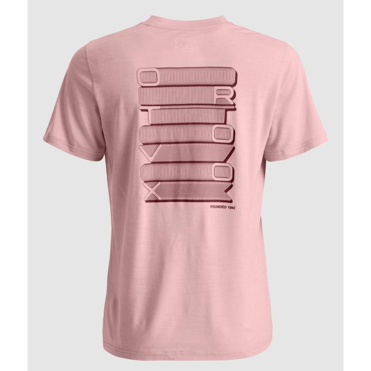 Ortovox 150 Cool Logo Staple TS W dawn rose Damen T-Shirt