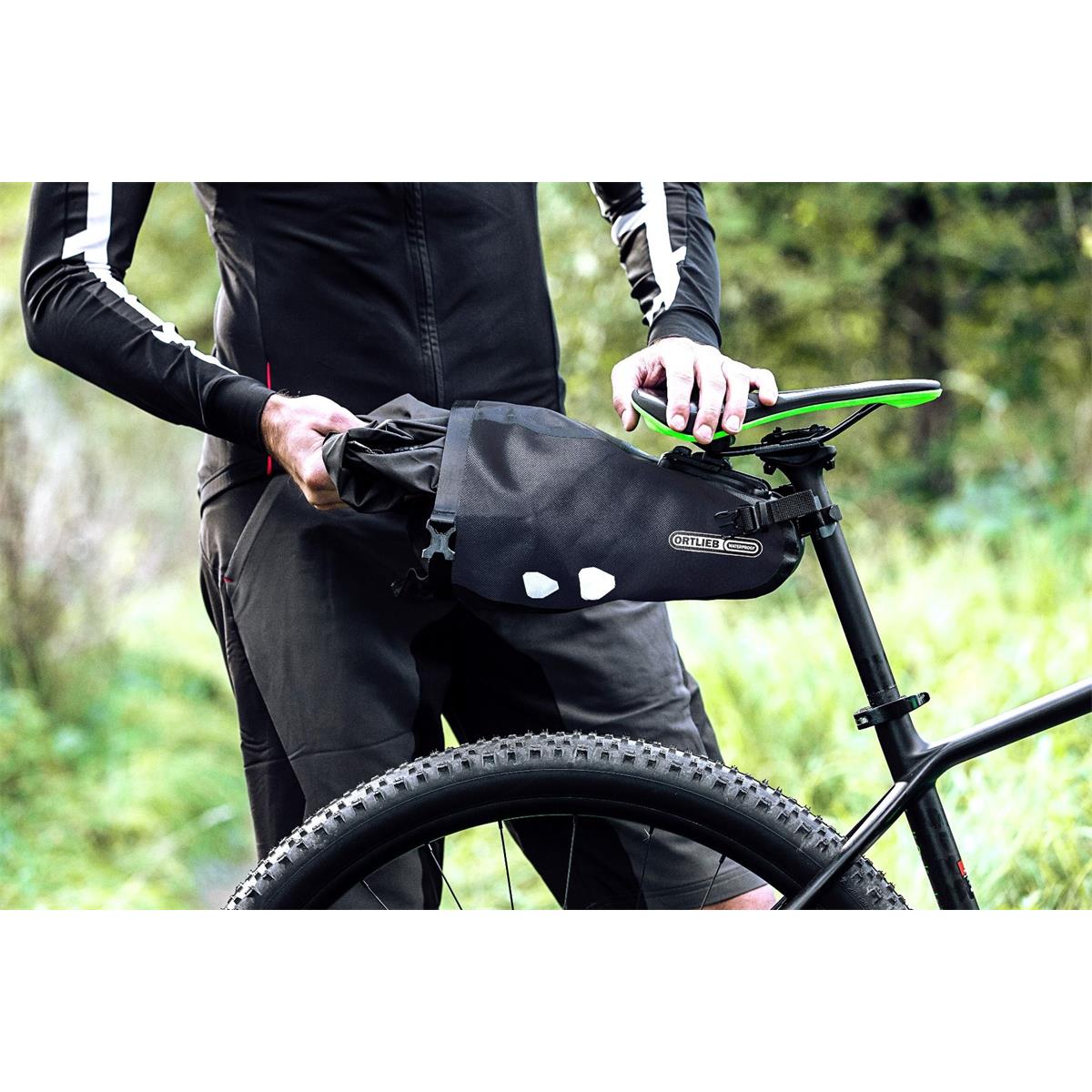 Ortlieb Saddle-Bag Two 0,8L black matt Fahrradtasche, Bild 3 von 3