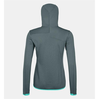 Ortovox FLEECE LIGHT GRID HOODED JACKET W dark artic grey