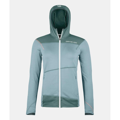 ORTOVOX FLEECE LIGHT HOODY W - glacier grey