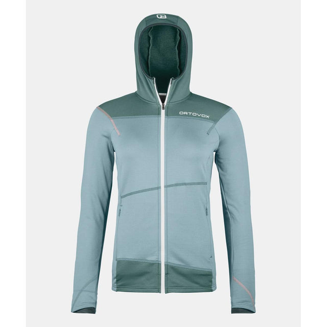 ORTOVOX FLEECE LIGHT HOODY W - glacier grey
