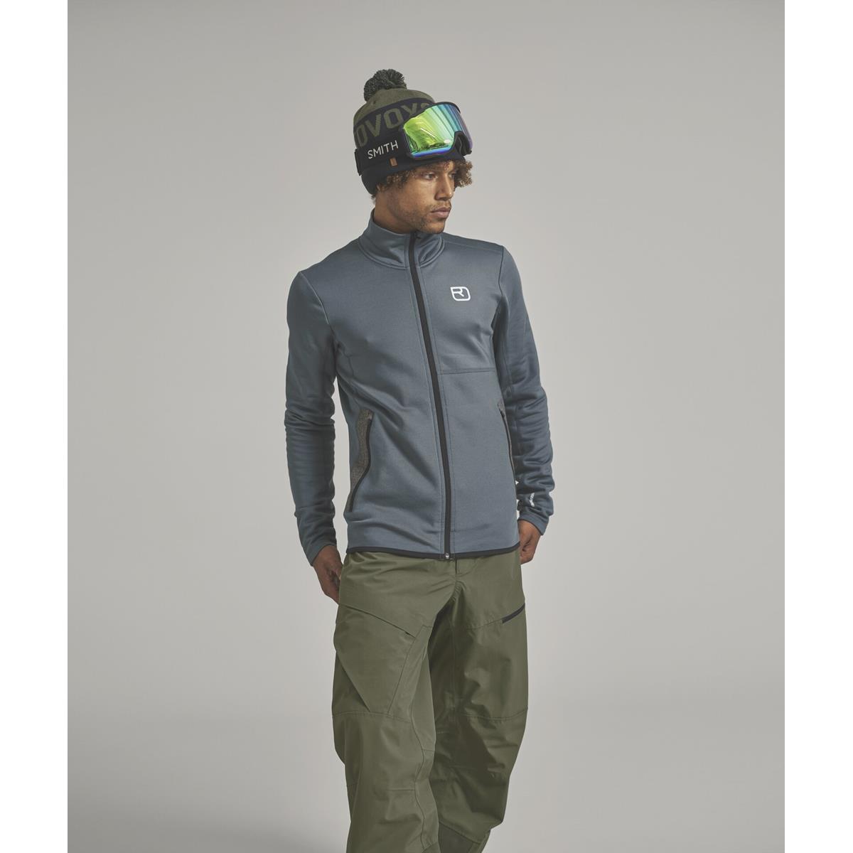 Ortovox Fleece Jacket Men dark arctic grey, Bild 3 von 4