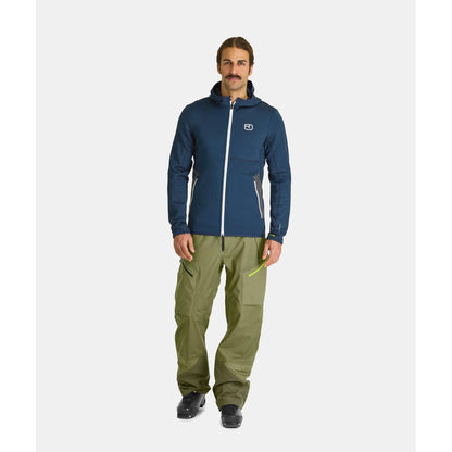 Ortovox Fleece Hoody Man deep ocean