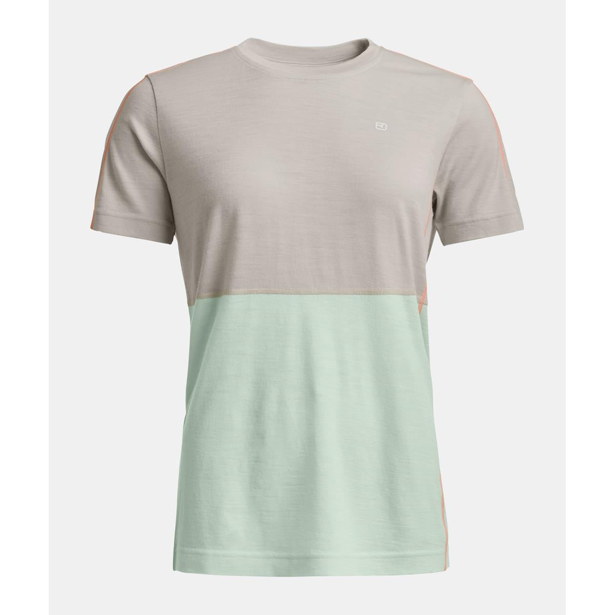 Ortovox 185 Rock´n´Wool Short Sleeve Women white Tea