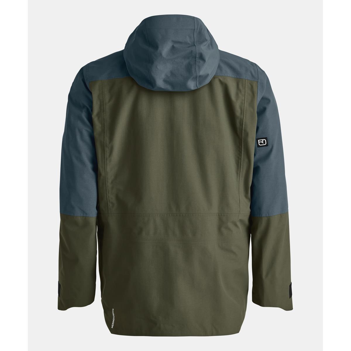 Ortovox Ravine Plus 3L Jacket Men dark arctic grey