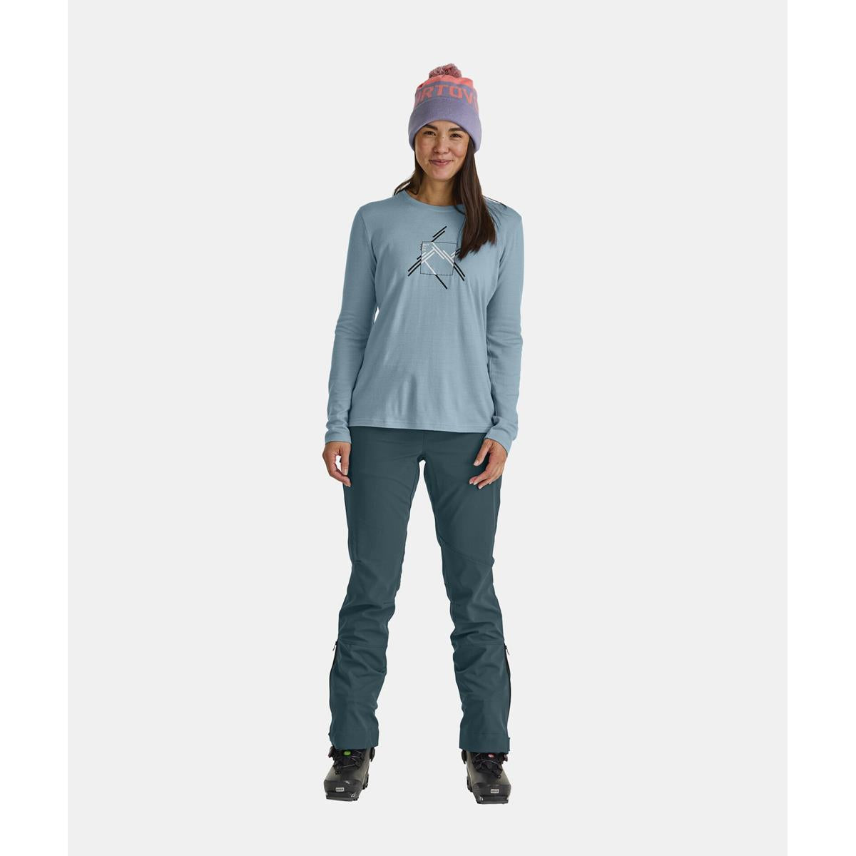 Ortovox Col Becchei Pants Women dark arctic grey