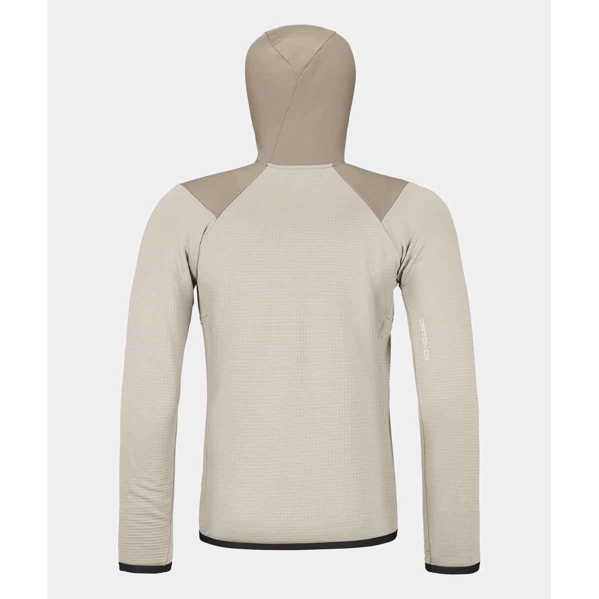 Ortovox Fleece Grid Hoody Man white chalk