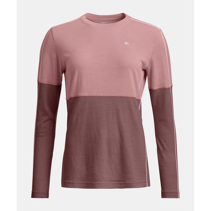 Ortovox 185 Rock'n'Wool Longesleeve Women dusk rose