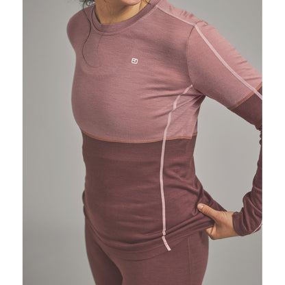 Ortovox 185 Rock'n'Wool Longesleeve Women dusk rose