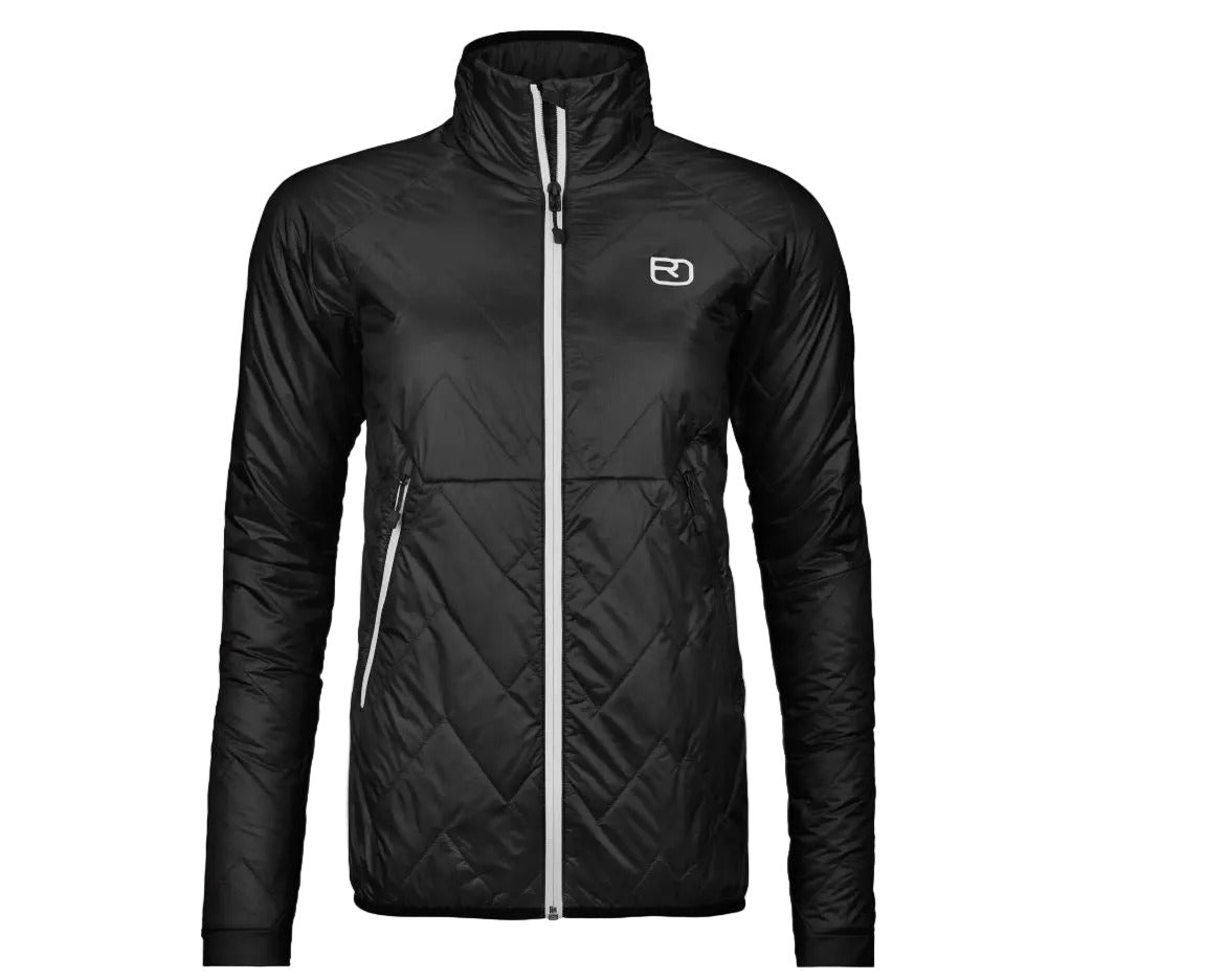 Ortovox Swisswool Piz Vial Jacket Women - black raven