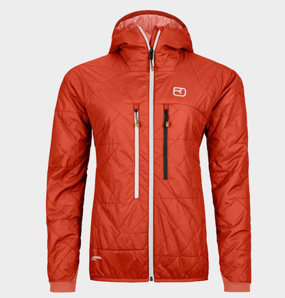 Ortovox Swisswool Piz Boe Jacket Women - sunset orange