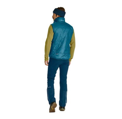 Ortovox Swisswool Piz Vial Vest Men - petrol blue