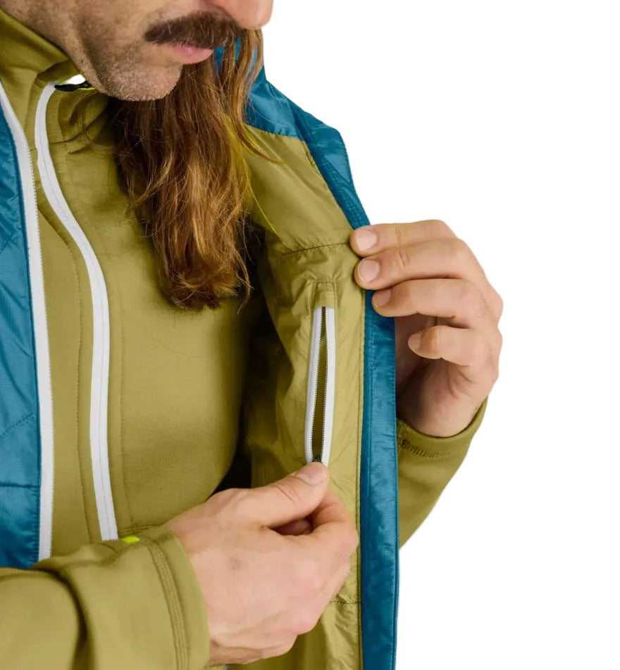Ortovox Swisswool Piz Vial Vest Men - petrol blue, image 3 of 5