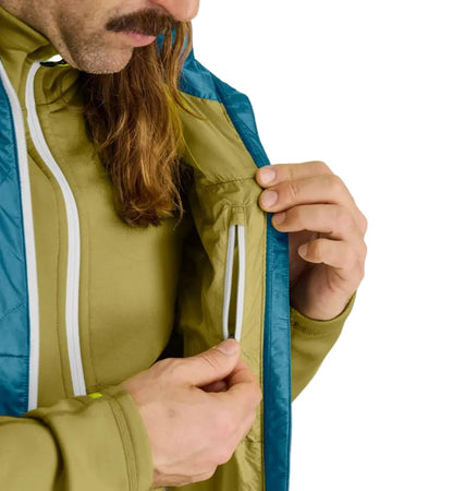 Ortovox Swisswool Piz Vial Vest Men - petrol blue